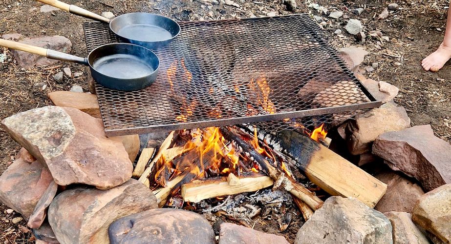 Kampvuur Noorwegen en Zweden